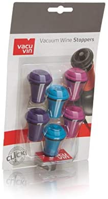 Vacu Vin Vacu Vin The Original Wine Saver Pump With Vacuum Bottle Stoppers - DimpzBazaar.com
