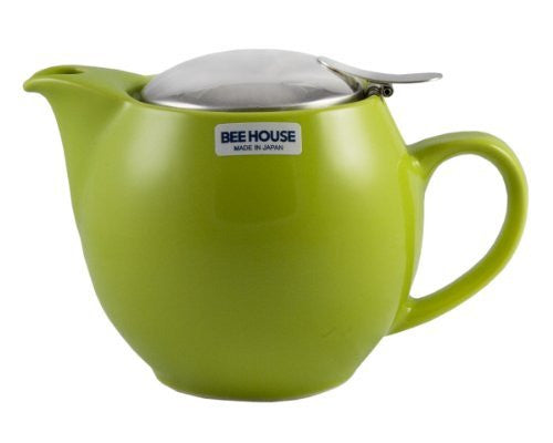 Bee House Bee House Ceramic Round Teapot - DimpzBazaar.com