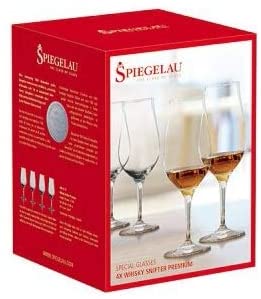 Spiegelau Spiegelau 14.9 x 14.9 x 20.2 cm Whisky Snifter Premium Glass, Set of 4, Transparent - DimpzBazaar.com