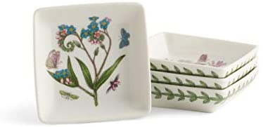 Portmeirion Portmeirion Botanic Garden Set of 4 Square Mini Dishes - DimpzBazaar.com