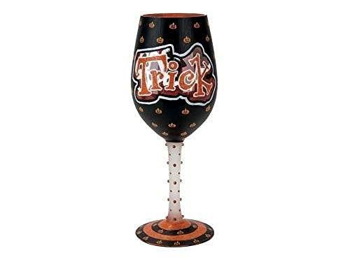 Enesco Lolita Trick or Treat, Too Wine Glass By Lolita - DimpzBazaar.com