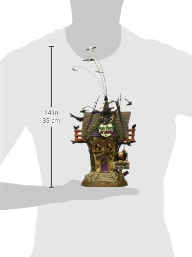 Department 56 Department 56 Halloween Villages Poe's Perch Aviary Lit House (4056704) - DimpzBazaar.com