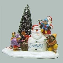 Department 56 Department 56 Santa Comes To Town 1998 Snow Village - DimpzBazaar.com