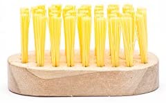 Fox Run Fox Run 5433 Corn Desilking Brush, Wood and Plastic - DimpzBazaar.com