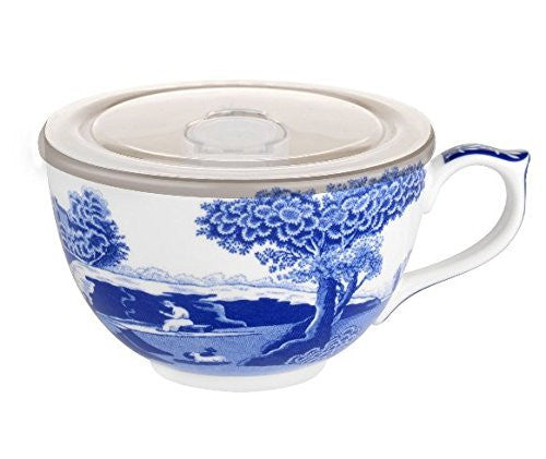 Spode Spode Blue Italian Jumbo Cup with Lid - DimpzBazaar.com