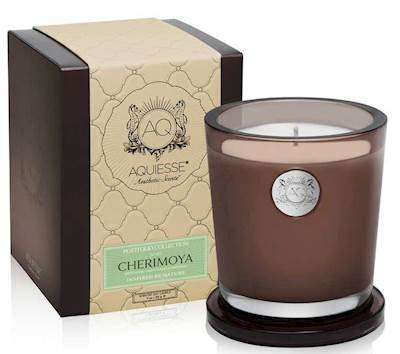 Aquiesse Aquiesse Fine Scented Large Candle In Box - Cherimoya 11oz - DimpzBazaar.com