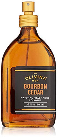 Olivina OLIVINA Cologne - Bourbon Cedar - Boxed, 2.7 FZ - DimpzBazaar.com