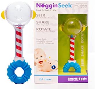 SmartNoggin SmartNoggin NogginSeek Peek & Seek Rattle Baby Toy - DimpzBazaar.com