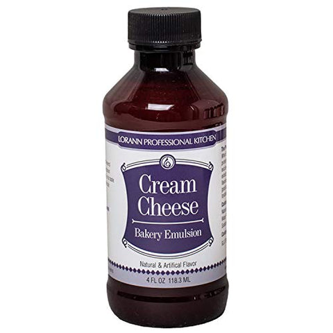 LorAnn LorAnn Cream Cheese Bakery Emulsion, 4 ounce bottle - DimpzBazaar.com