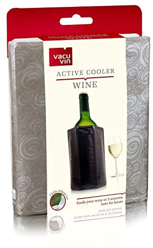 Vacu Vin Vacu Vin Active Wine Cooler Silver, Set of 2 - DimpzBazaar.com