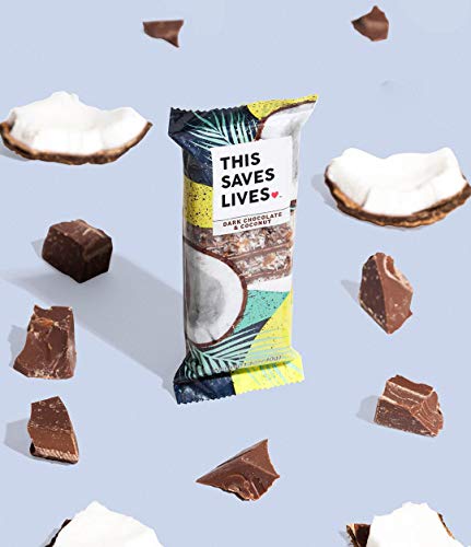 This Bar Saves Lives This Bar Saves Lives Chewy Granola Bars | Gluten Free Snacks Breakfast Bars, Kosher, Non GMO Snack Bar for Adults & Kids | 1.4 oz Bars - DimpzBazaar.com