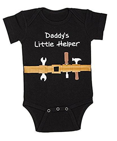 Ganz Ganz Diaper Shirt Daddy's Little Helper, 0-6 Months - DimpzBazaar.com