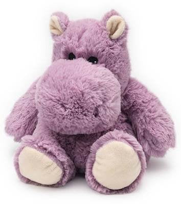 HIPPO JUNIOR WARMIES Cozy Plush Heatable Lavender HIPPO JUNIOR - WARMIES Cozy Plush Heatable Lavender Scented Stuffed Animal - DimpzBazaar.com