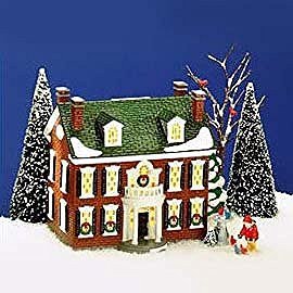 Department 56 Dept 56 Federal House The Original Snow Village #5465-8 - DimpzBazaar.com