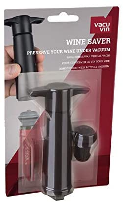 Vacu Vin Vacu Vin The Original Wine Saver Pump With Vacuum Bottle Stoppers - DimpzBazaar.com
