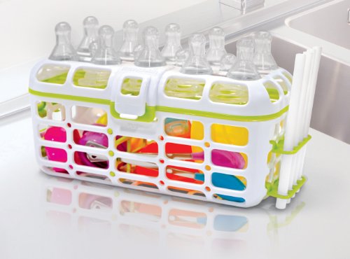 Munchkin Munchkin High Capacity Dishwasher Basket, Green - DimpzBazaar.com