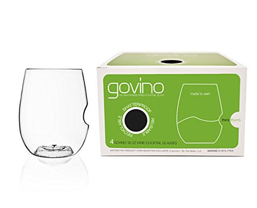 Govino Govino Shatterproof Stemless Wine Glasses - DimpzBazaar.com
