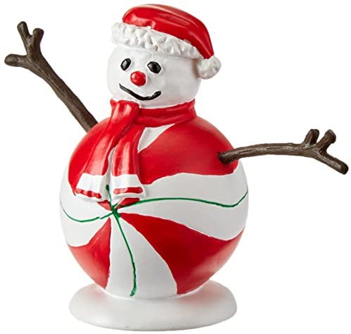 Department 56 Department 56 Accessories for Villages Peppermint Snowman Accessory Figurine - DimpzBazaar.com