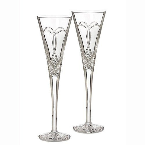 Waterford Waterford Crystal Times Square 2011 Champagne Flute(s) Pair - DimpzBazaar.com