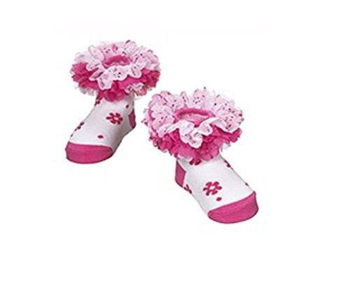 Ganz Ganz Newborn Infant Baby Girl Pink Socks 0-12 months - DimpzBazaar.com