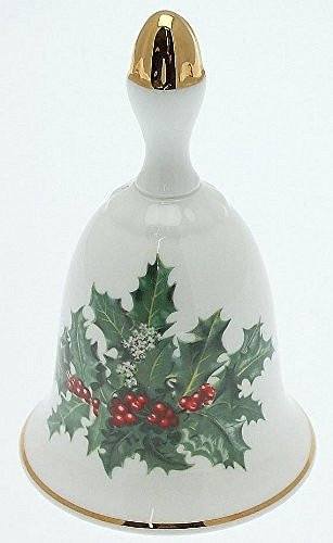 Danbury Mint Danbury Mint Sumner Collection Wildflower Bells - Holly Design - December - CLT348 - DimpzBazaar.com