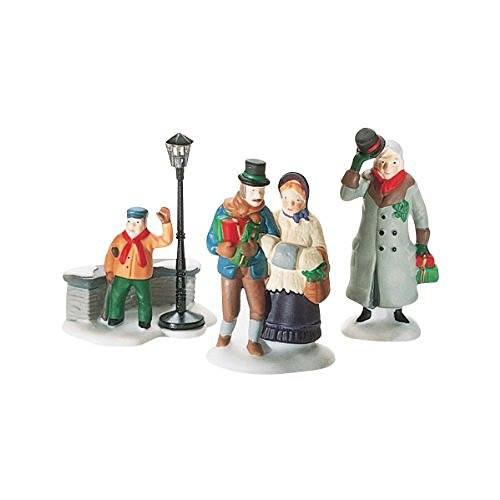 Department 56 Dept. 56, Heritage Village Collection "A Christmas Carol Morning" (set of 3) - DimpzBazaar.com