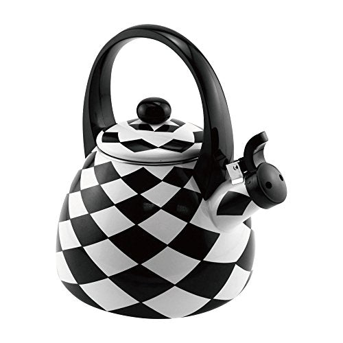 Supreme Housewares Gourmet Art Enamel-on-Steel Whistling Kettle - DimpzBazaar.com