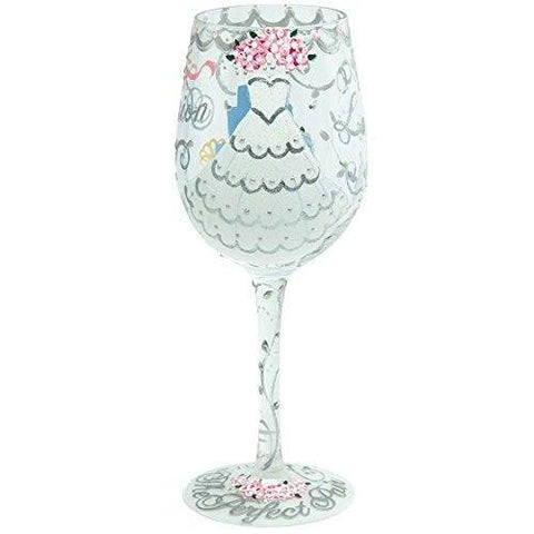 Enesco Lolita Lolita from Enesco Wine Glass, Bride - DimpzBazaar.com