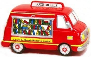 Department 56 Department 56 - Check It Out Bookmobile (Set of 3) - DimpzBazaar.com