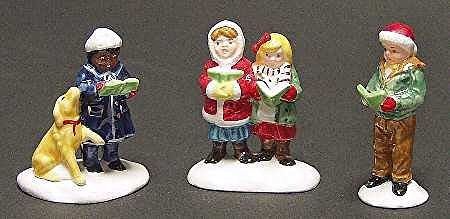 Department 56 Department 56 Snow Village "Here We Come A'Caroling" (Set of 3) - DimpzBazaar.com