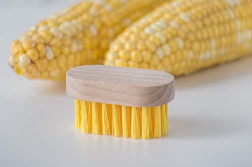 Fox Run Fox Run 5433 Corn Desilking Brush, Wood and Plastic - DimpzBazaar.com