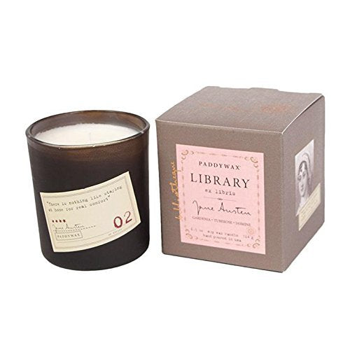 Paddywax Paddywax Library Boxed Glass Candle Collection - DimpzBazaar.com
