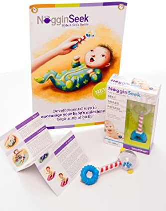 SmartNoggin SmartNoggin NogginSeek Peek & Seek Rattle Baby Toy - DimpzBazaar.com