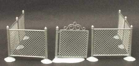 Department 56 Department 56 Village Accessory Chain Link Fence with Gate by Department 56 - DimpzBazaar.com
