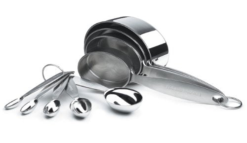 Cuisipro Cuisipro Stainless Steel Measuring Cup and Spoon Set - DimpzBazaar.com