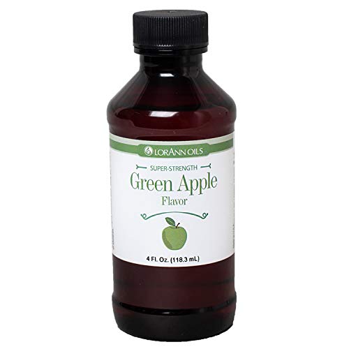 LorAnn LorAnn Green Apple Super Strength Flavor, 4 ounce bottle - DimpzBazaar.com