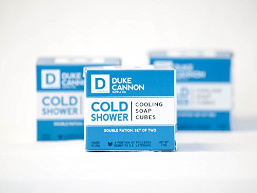 Duke Cannon Duke Cannon Cold Shower Cooling Soap Cubes, 7 Ounce - DimpzBazaar.com