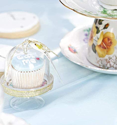 Talking Tables Talking Tables Truly Alice Mad Hatter Cake Domes a Tea Party Wedding, Multicolor - DimpzBazaar.com