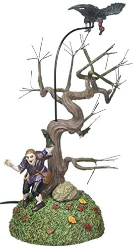 Department 56 Department 56 Accessories for Villages Halloween Fortunato The Vulture Trainer Village Accessory, 10.5 inch height - DimpzBazaar.com