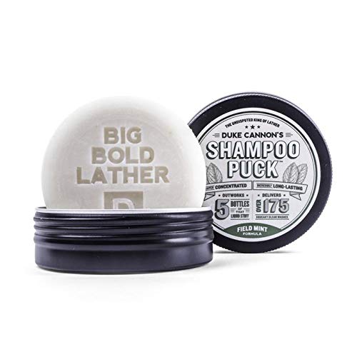 Duke Cannon Duke Cannon Supply Co. Mens Shampoo Puck, 4.5 oz. - Field Mint | Sulfate-free - DimpzBazaar.com