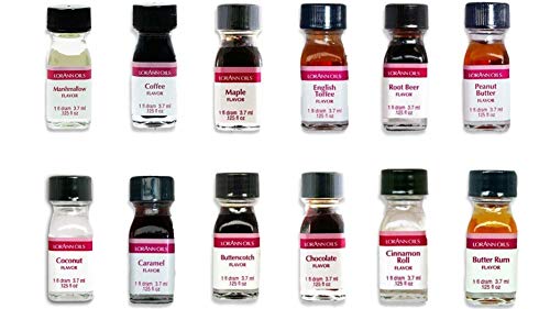 LorAnn LorAnn Super Strength Pack #3 of 12 Savory Flavors in 1 dram bottles (.0125 fl oz - 3.7ml) bottles - DimpzBazaar.com