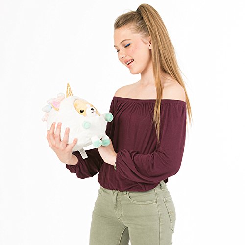 Squishable Squishable Undercover Corgi in Unicorn - 7" - DimpzBazaar.com