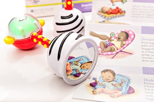 SmartNoggin SmartNoggin NogginStik Developmental Light-Up Rattle - Encourage Developmental Milestones from Infant - 12 months - DimpzBazaar.com