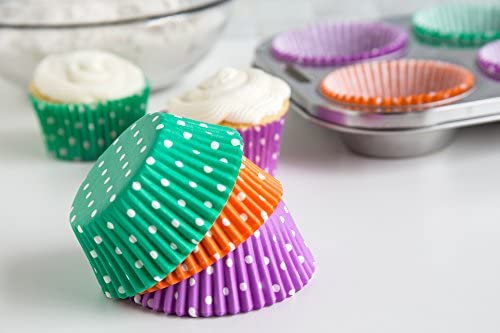 Fox Run Fox Run Brands 75 Count Polka Dot Bakecups - DimpzBazaar.com