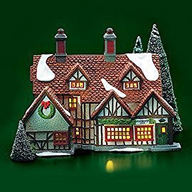 Department 56 Dept 56 Lighted Ashbury Inn (#55557, Heritage Village Collection, Dickens Village Series), Retired Collectible - DimpzBazaar.com