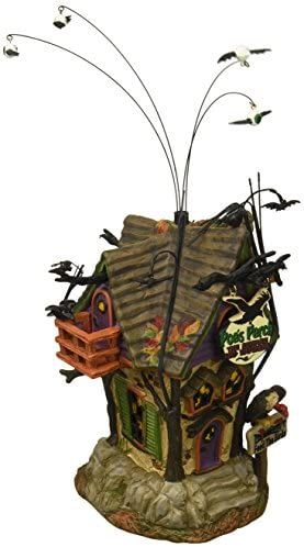 Department 56 Department 56 Halloween Villages Poe's Perch Aviary Lit House (4056704) - DimpzBazaar.com