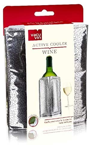 Vacu Vin Vacu Vin Active Wine Cooler Silver, Set of 2 - DimpzBazaar.com