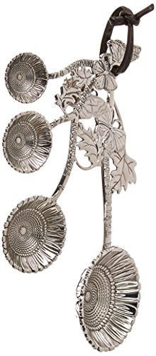 Ganz Ganz 4-Piece Measuring Spoons Set, Sunflower - DimpzBazaar.com