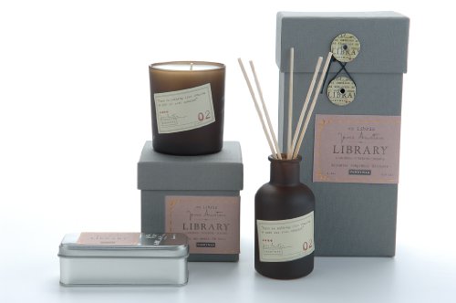 Paddywax Paddywax Library Boxed Glass Candle Collection - DimpzBazaar.com