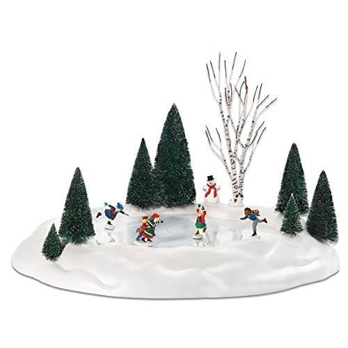 Department 56 Department 56 801130 Animated Skating Pond,  17.5 x 14- Inch. - DimpzBazaar.com